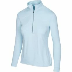 Greg Norman Women's Utility 1/2 Zip Mock 17 Greg Norman Women's Utility 1/2 Zip Mock -golf ball Shop greg norman womens utility 1 2 zip mock pure aqua heather 01 13449.1671482575