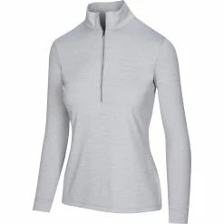 Greg Norman Women's Utility 1/2 Zip Mock 14 Greg Norman Women's Utility 1/2 Zip Mock -golf ball Shop greg norman womens utility 1 2 zip mock shark grey heather 01 21378.1671482557
