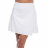 IBKUL Solid Faux Wrap Skort -golf ball Shop ibkul solid faux wrap skort white 01 43993.1659043237