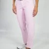 Jofit Belted Cropped Pants - Bloom Check