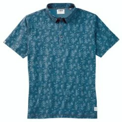 Linksoul Blossom Print Anza Polo -golf ball Shop linksoul blossom print anza polo river 01 62165.1676598818
