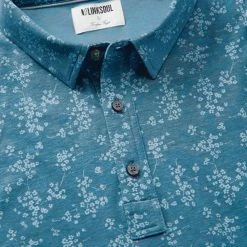 Linksoul Blossom Print Anza Polo -golf ball Shop linksoul blossom print anza polo river 02 74104.1676591323