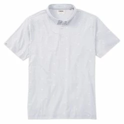 Linksoul Brushstroke Print Anza Polo