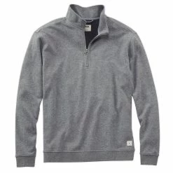 Linksoul Double-Knit 1/4 Zip -golf ball Shop linksoul double knit 1 4 zip heather grey 01 09595.1644244992
