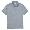 Linksoul Micro Fern Print Oxford Polo -golf ball Shop linksoul micro fern print oxford polo river 01 87180.1676582316