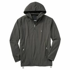 Linksoul Perforated Boardwalker Hoodie -golf ball Shop linksoul perforated boardwalker hoodie black 01 76043.1632855856