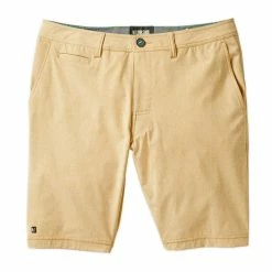 Linksoul Solid Boardwalker Shorts - Previous Season Style -golf ball Shop linksoul solid boardwalker short previous season style wheat 01 33606.1632510666