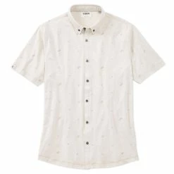 Linksoul Songbird Print Anza Shirt 40 Linksoul Songbird Print Anza Shirt -golf ball Shop linksoul songbird print anza shirt sand heather 01 92522.1676598440