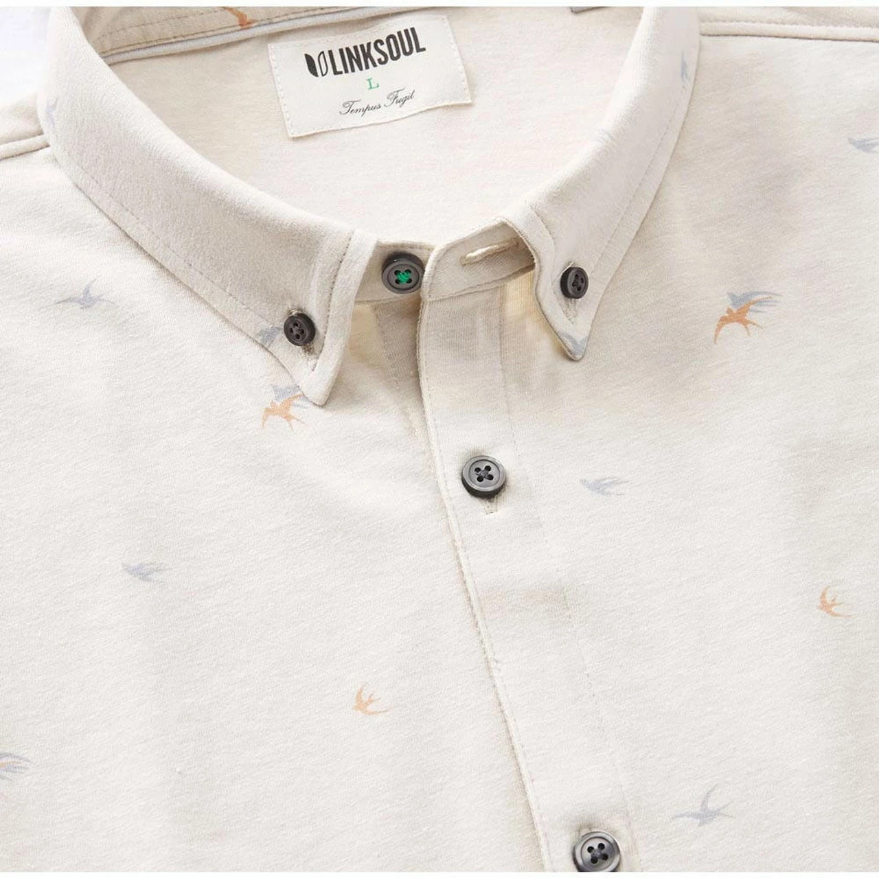 Linksoul Songbird Print Anza Shirt 19 Linksoul Songbird Print Anza Shirt - Image 17