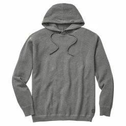 Linksoul Waffle Hoodie -golf ball Shop linksoul waffle hoodie heather grey 01 41295.1676598989