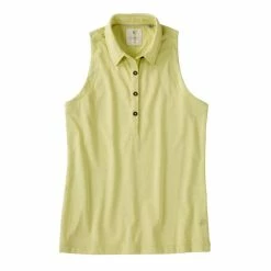 Linksoul Women's Cotton Sleeveless Polo 13 Linksoul Women's Cotton Sleeveless Polo -golf ball Shop linksoul womens cotton sleeveless polo citron 01 83462.1633458737