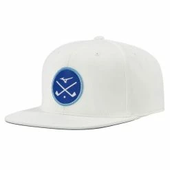 Mizuno Crossed Clubs Snapback Hat 27 Mizuno Crossed Clubs Snapback Hat -golf ball Shop mizuno crossed clubs snapback hat white 01 45000.1673903341