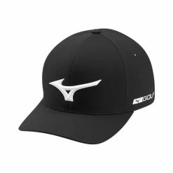 Mizuno Tour Delta Fitted Hat -golf ball Shop mizuno tour delta fitted hat black 01 68711.1664811779