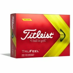 Titleist TruFeel - Yellow -golf ball Shop namnl s design 2022 12 13t155659.672