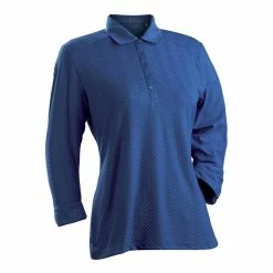 Nancy Lopez Grace 3/4 Sleeve Polo