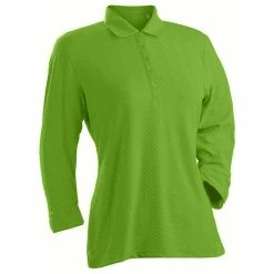 Nancy Lopez Grace 3/4 Sleeve Polo -golf ball Shop nancy lopez grace 3 4 sleeve polo palm 01 16503.1633541344