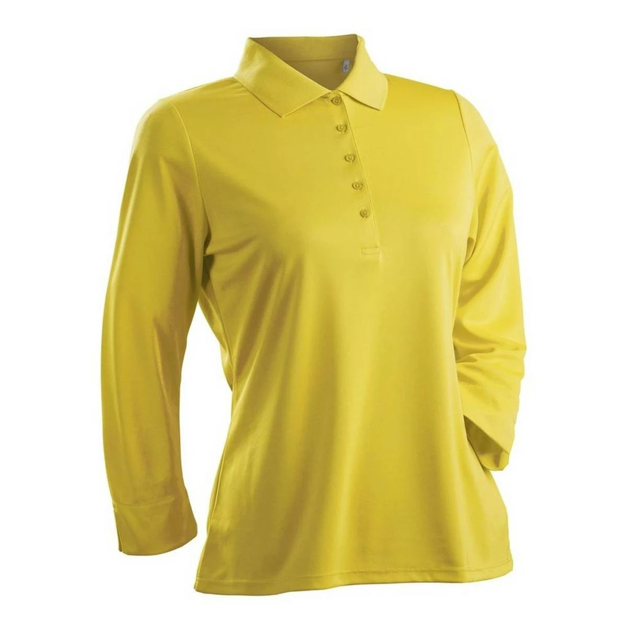 Nancy Lopez Luster 3/4 Sleeve Polo - Plus Size 5 Nancy Lopez Luster 3/4 Sleeve Polo - Plus Size - Image 3