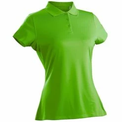 Nancy Lopez Luster Short Sleeve Polo -golf ball Shop nancy lopez luster short sleeve polo palm 01 72713.1633466364