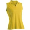 Nancy Lopez Luster Sleeveless Polo - Plus Size 2 Nancy Lopez Luster Sleeveless Polo - Plus Size -golf ball Shop nancy lopez luster sleeveless polo plus size amber 01 02667.1633460810