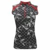 Nancy Lopez Tart Sleeveless Polo -golf ball Shop nancy lopez tart sleeveless polo black 01 28236.1648053021