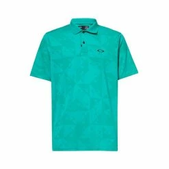 Oakley Contender Pro Icon Polo -golf ball Shop oakley contender pro icon polo green 01 71081.1657823878