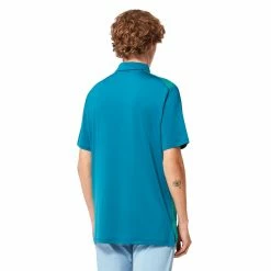 Oakley Reduct Polo -golf ball Shop oakley reduct polo aurora blue 04 86130.1677600147