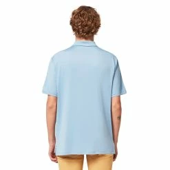 Oakley Reduct Polo -golf ball Shop oakley reduct polo stonewash blue 04 52667.1677600366
