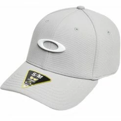 Oakley Tincan Hat -golf ball Shop oakley tincan hat stone grey white 01 15030.1676588956