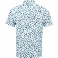 Original Penguin Lemonade Print Polo -golf ball Shop original penguin lemonade print polo bright white 02 45346.1652897301
