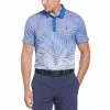 Original Penguin Resort Leaf Print Polo -golf ball Shop original penguin resort leaf print polo blue tattoo 01 38109.1676587396