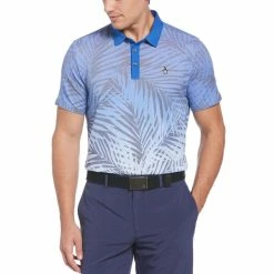 Original Penguin Resort Leaf Print Polo