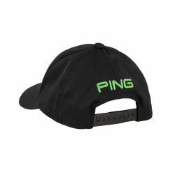 Ping Junior Tour Hat 9 Ping Junior Tour Hat -golf ball Shop ping junior tour hat black electric green 02 05893.1662670127