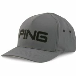 Ping Structured Hat -golf ball Shop ping structured hat dark grey black 01 38437.1632947926
