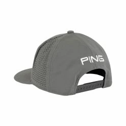 Ping Tour Vented Delta Hat 17 Ping Tour Vented Delta Hat -golf ball Shop ping tour vented delta hat grey 02 21389.1652363404