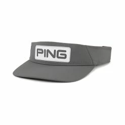 Ping Tour Visor -golf ball Shop ping tour visor grey 01 86646.1662670129