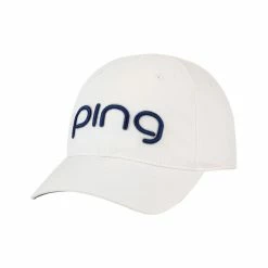 Ping Women's Tour Delta Hat -golf ball Shop ping womens tour delta hat white navy 01 30331.1652367837