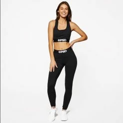 PSD Women's Solids Leggings -golf ball Shop psd womens solids legging black 04 50766.1636748074