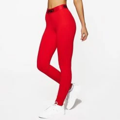 PSD Women's Solids Leggings -golf ball Shop psd womens solids legging red 01 60384.1636748074