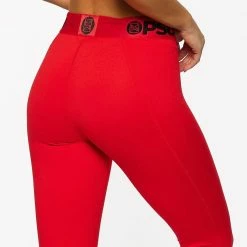 PSD Women's Solids Leggings -golf ball Shop psd womens solids legging red 03 50994.1636748074