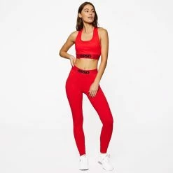 PSD Women's Solids Leggings -golf ball Shop psd womens solids legging red 04 50821.1636748074