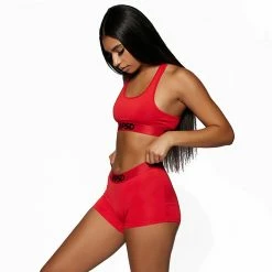 PSD Women's Solids Sports Bra 13 PSD Women's Solids Sports Bra -golf ball Shop psd womens solids sports bra red 03 47132.1636747077
