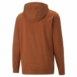 Puma Cloudspun Progress Hoodie -golf ball Shop puma cloudspun progress hoodie warm chestnut heather 02 58008.1662134280
