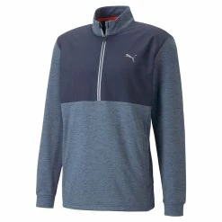 Puma Cloudspun WRMLBL 1/4 Zip -golf ball Shop puma cloudspun wrmlbl 1 4 zip navy blazer evening sky 01 56524.1678219625