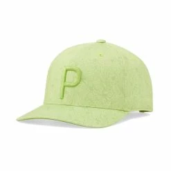 Puma Gust O'Wind P Snapback Hat -golf ball Shop puma gust o wind p snapback hat butterfly greenery 01 94324.1660838279