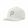 Puma Gust O'Wind P Snapback Hat -golf ball Shop puma gust o wind p snapback hat white quiet shade 01 13264.1660838278