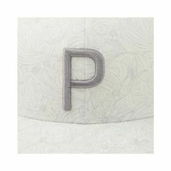 Puma Gust O'Wind P Snapback Hat -golf ball Shop puma gust o wind p snapback hat white quiet shade 03 09635.1660838278