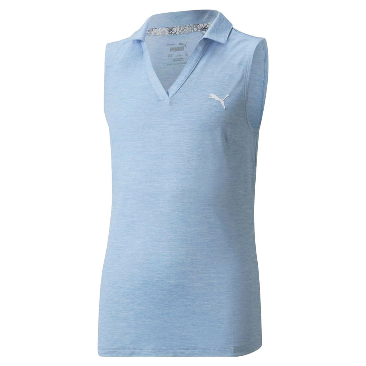 Puma Junior Girls Heather Polo 4 Puma Junior Girls Heather Polo - Image 2