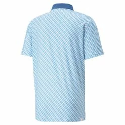 Puma Mattr Pineapples Polo -golf ball Shop puma mattr pineapples polo lake blue 02 76256.1676584033