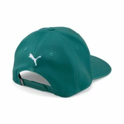 Puma P Hat -golf ball Shop puma p hat green lagoon white glow 02 43880.1678809188