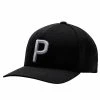 Puma P Snapback Hat 2 Puma P Snapback Hat -golf ball Shop puma p snapback hat black 01 61879.1640268310